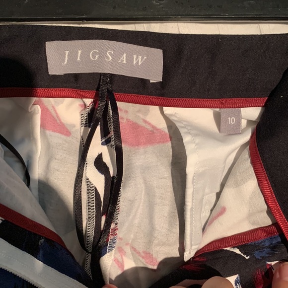 Jigsaw floral pattern pants - Picture 8 of 9